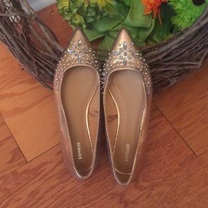 Express Flats with bling